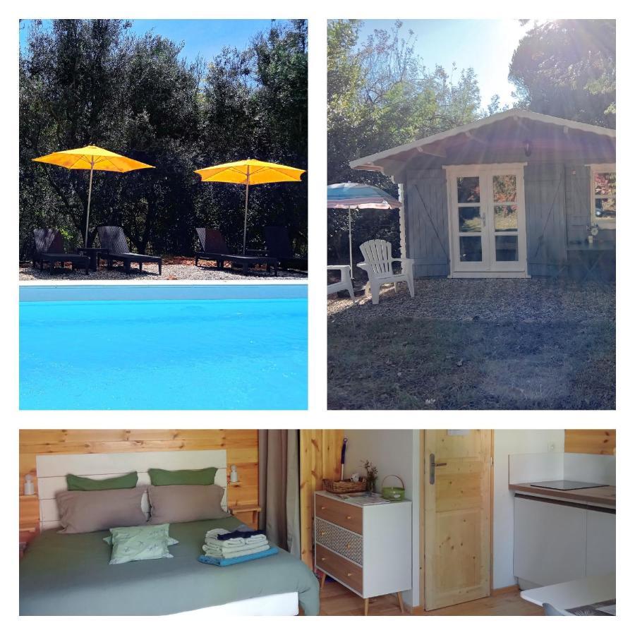 Chalet "Le Petit Olivier" Gites Appart 'Hotel L'Echappee Belle D'Aubenas Logement 2 Sur 3 Exterior foto
